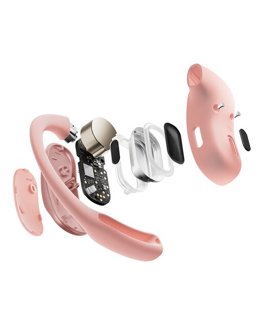 Auscultadores True Wireless Open-Ear Rosa-4