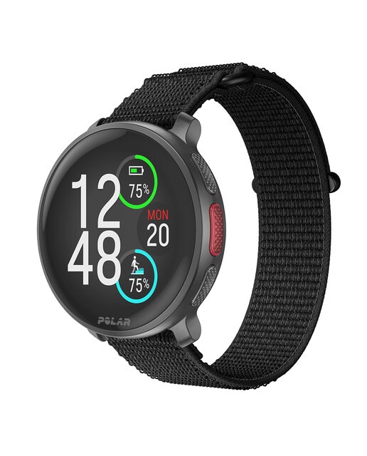Bracelete para Relógio 22 mm em Nylon e Velcro M-L Preto-4
