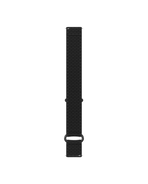Bracelete para Relógio 22 mm em Nylon e Velcro S-M Preto-2