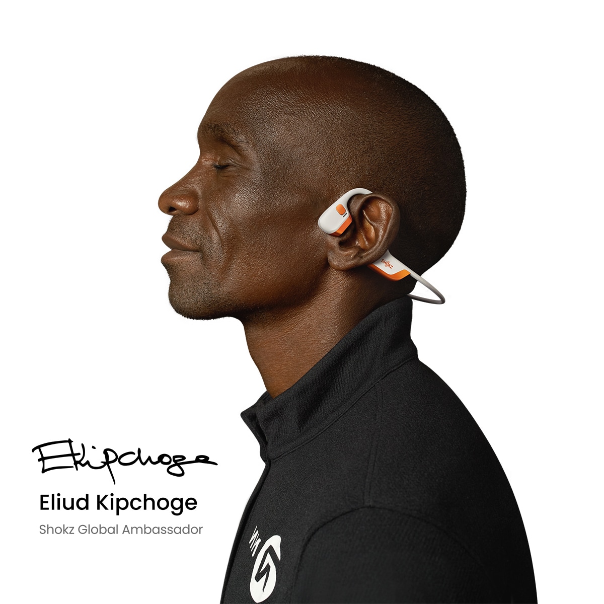 Auriculares Desportivos OpenRun Pro 2_Kipchoge Branco / Laranja-5
