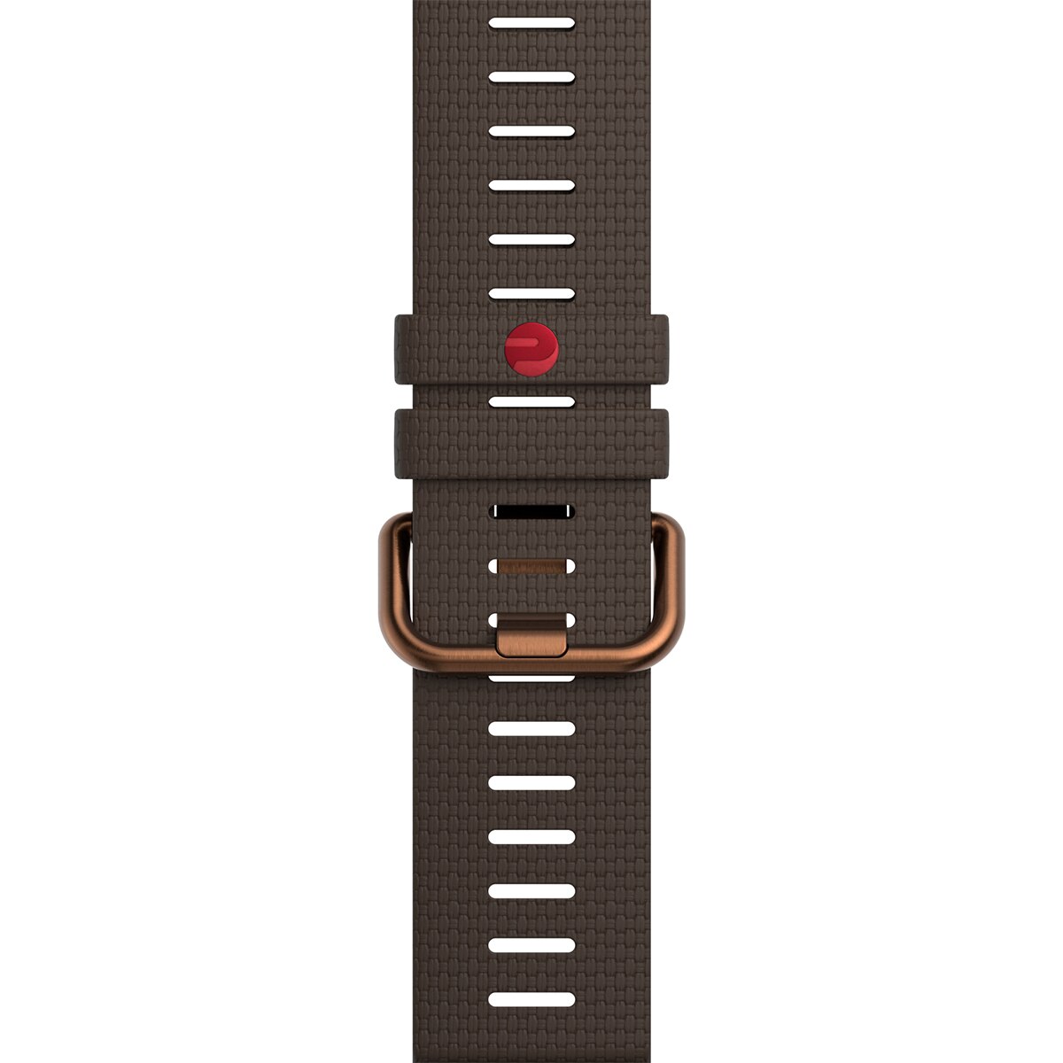 Bracelete Desportiva 22 mm de Silicone S-L - Castanho Castanho-2