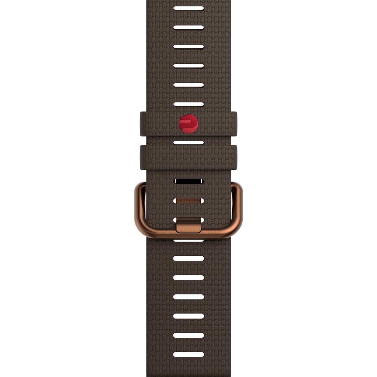 Bracelete Desportiva 22 mm de Silicone S-L - Castanho Castanho-2