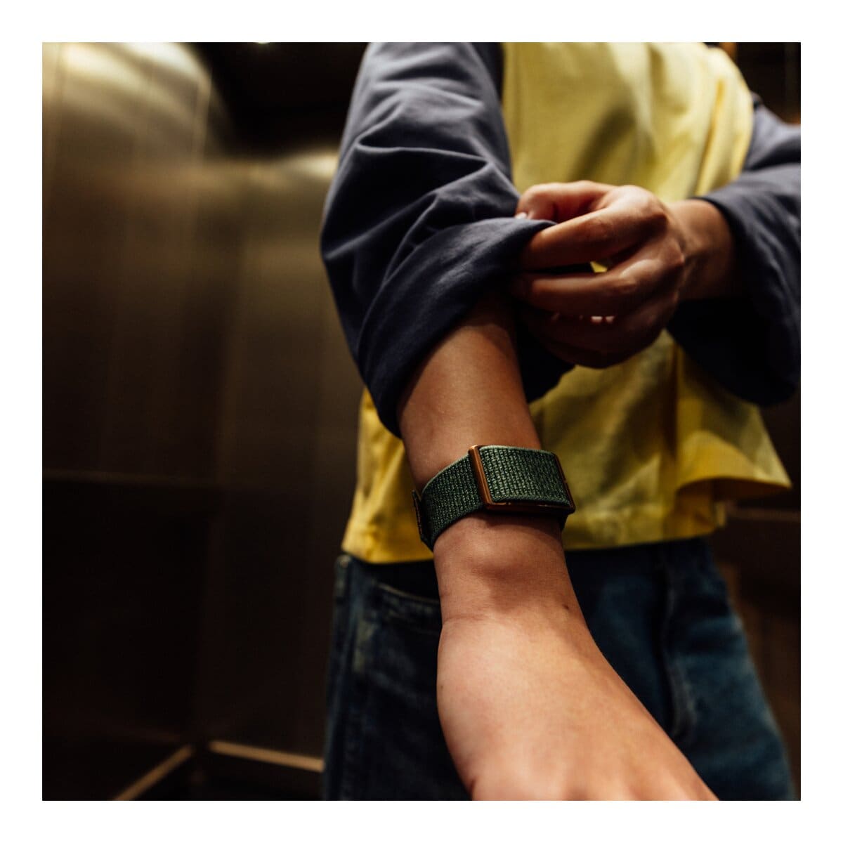 Correia Unissexo para Loop Polar Verde-6