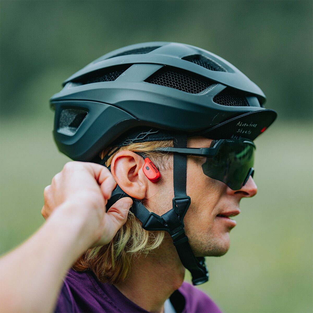 Auscultadores Desportivos de Condução Óssea Wing 2 Laranja-9