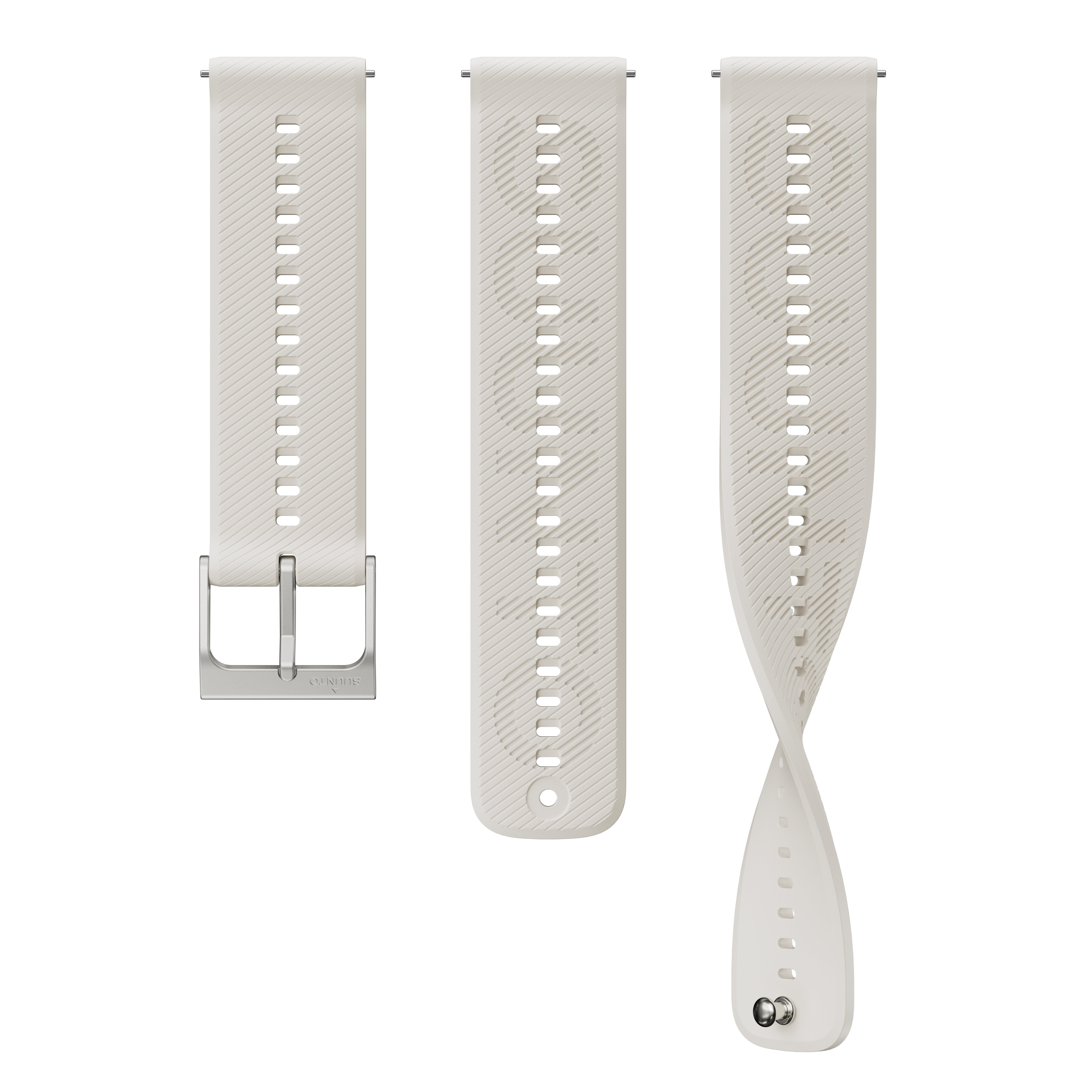 Correia de Silicone - 22 mm Cinzento-1