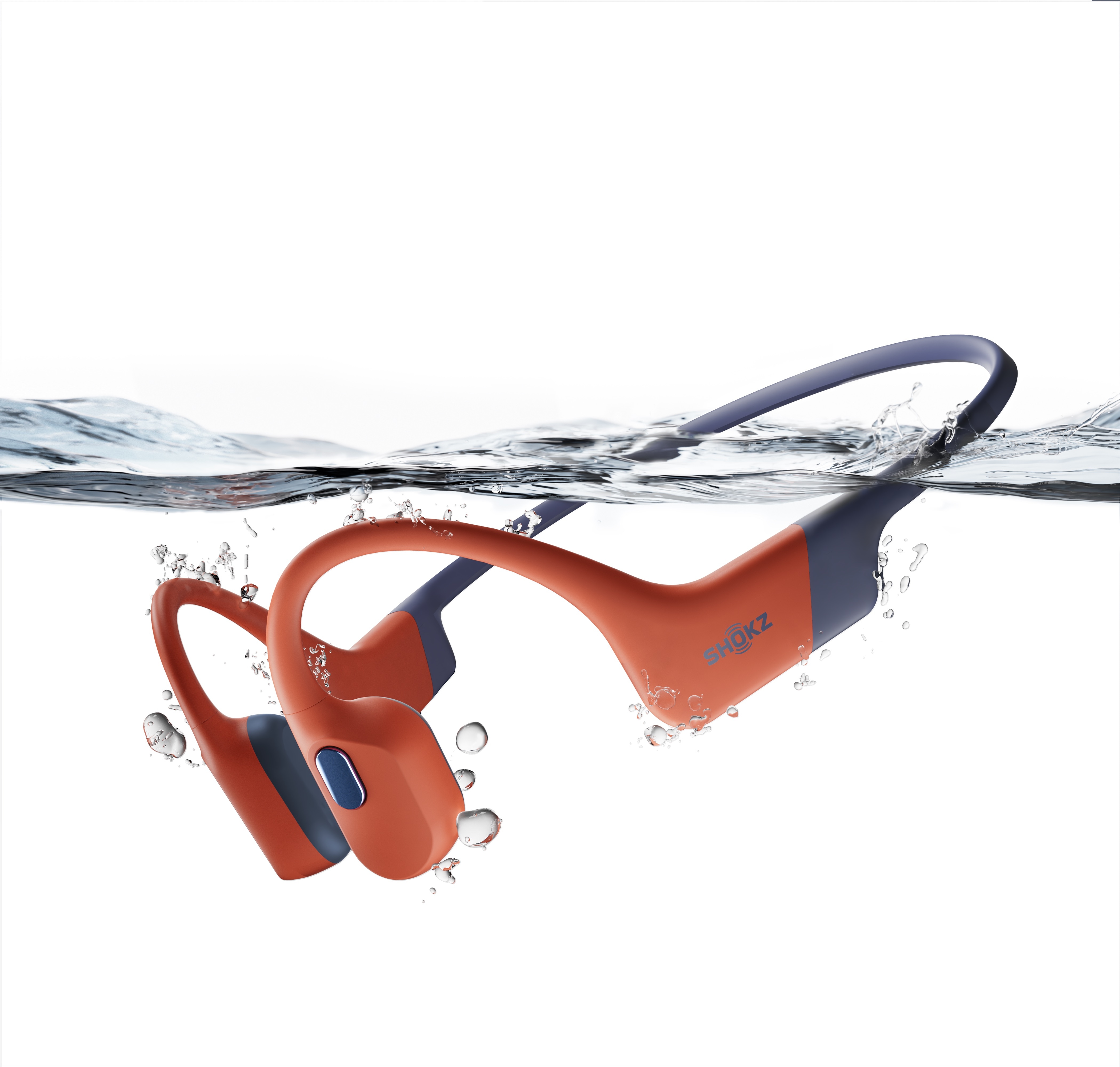 Imagem 0 de Auriculares Desportivos Bluetooth de Condução Óssea para Natação Shokz OpenSwim Pro MP3 32GB