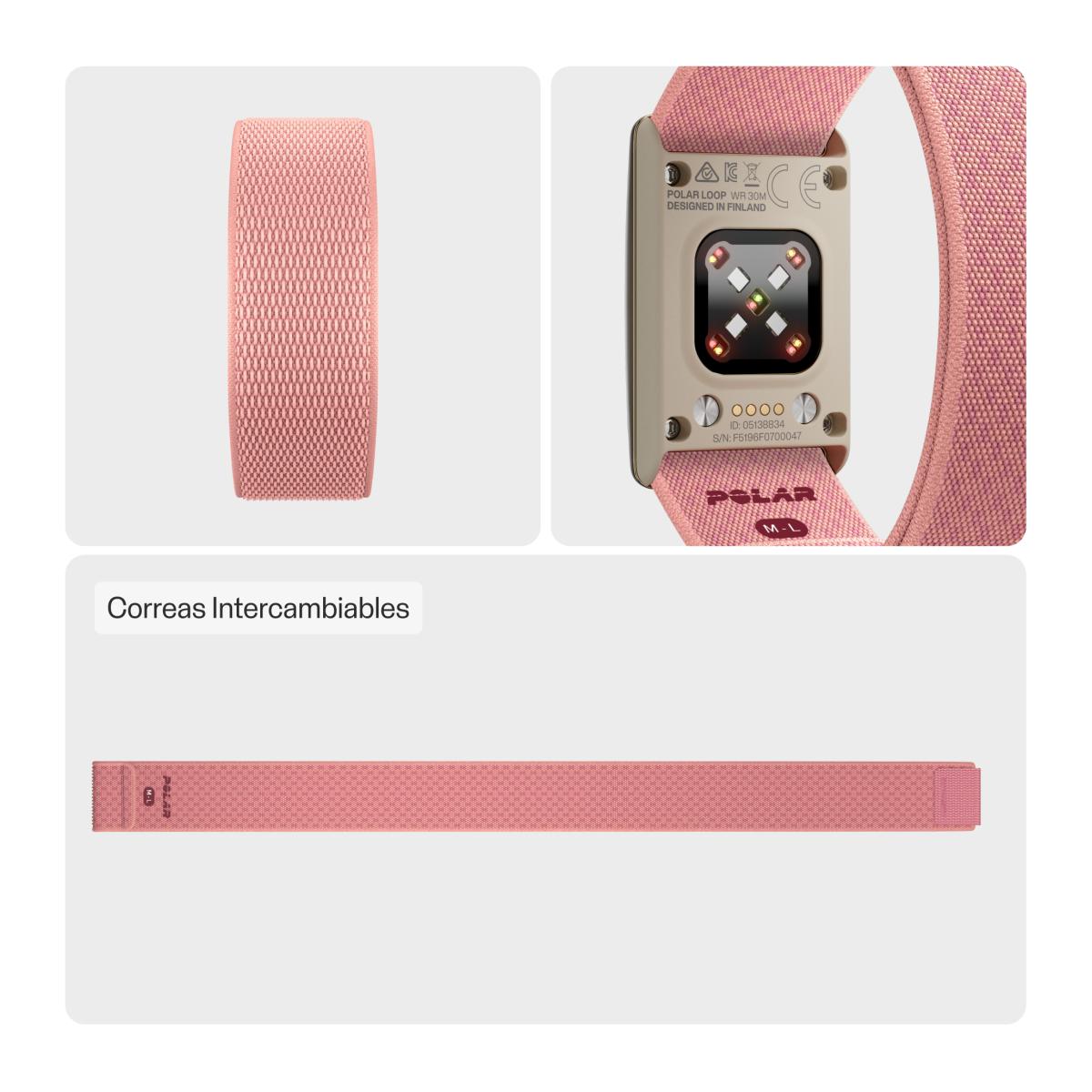 Bracelete de Recarga Loop Rosa-2