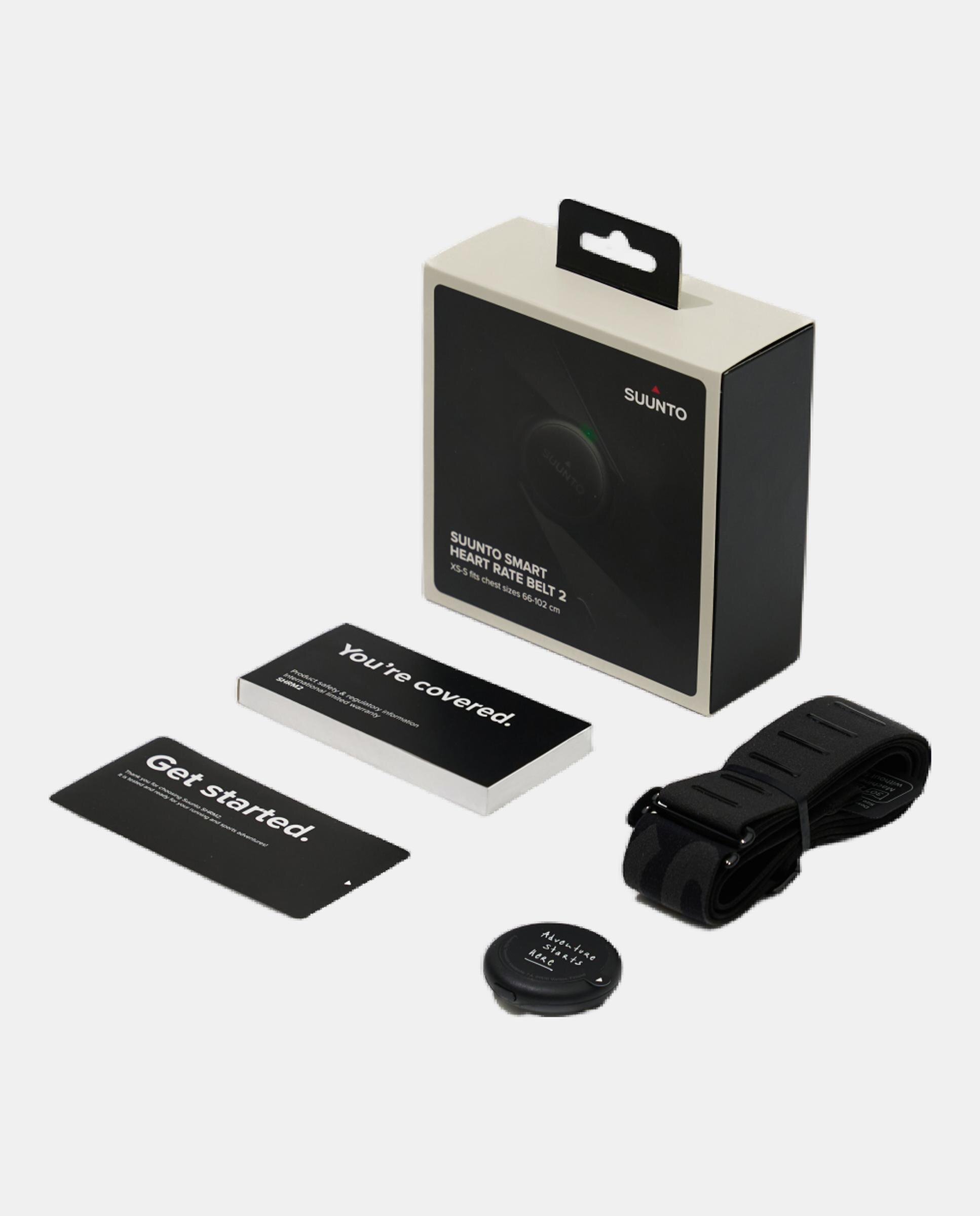 Cinturon de frecuencia cardiaca SHRM2 Suunto - Negro Negro-9