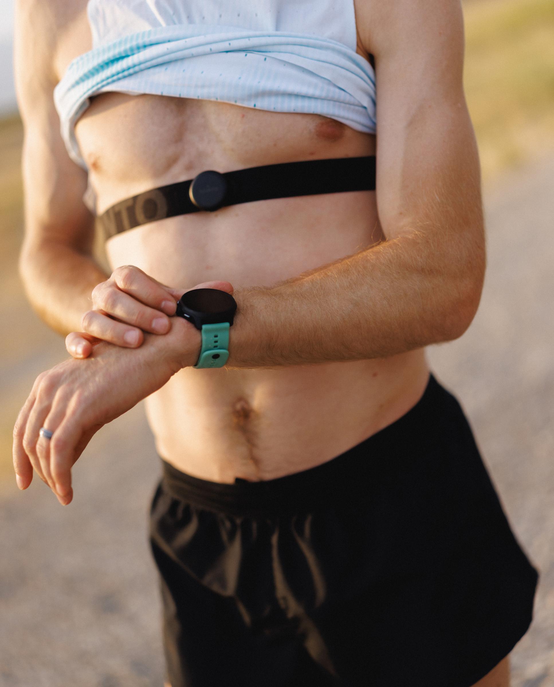 Cinturon de frecuencia cardiaca SHRM2 Suunto - Negro Negro-12
