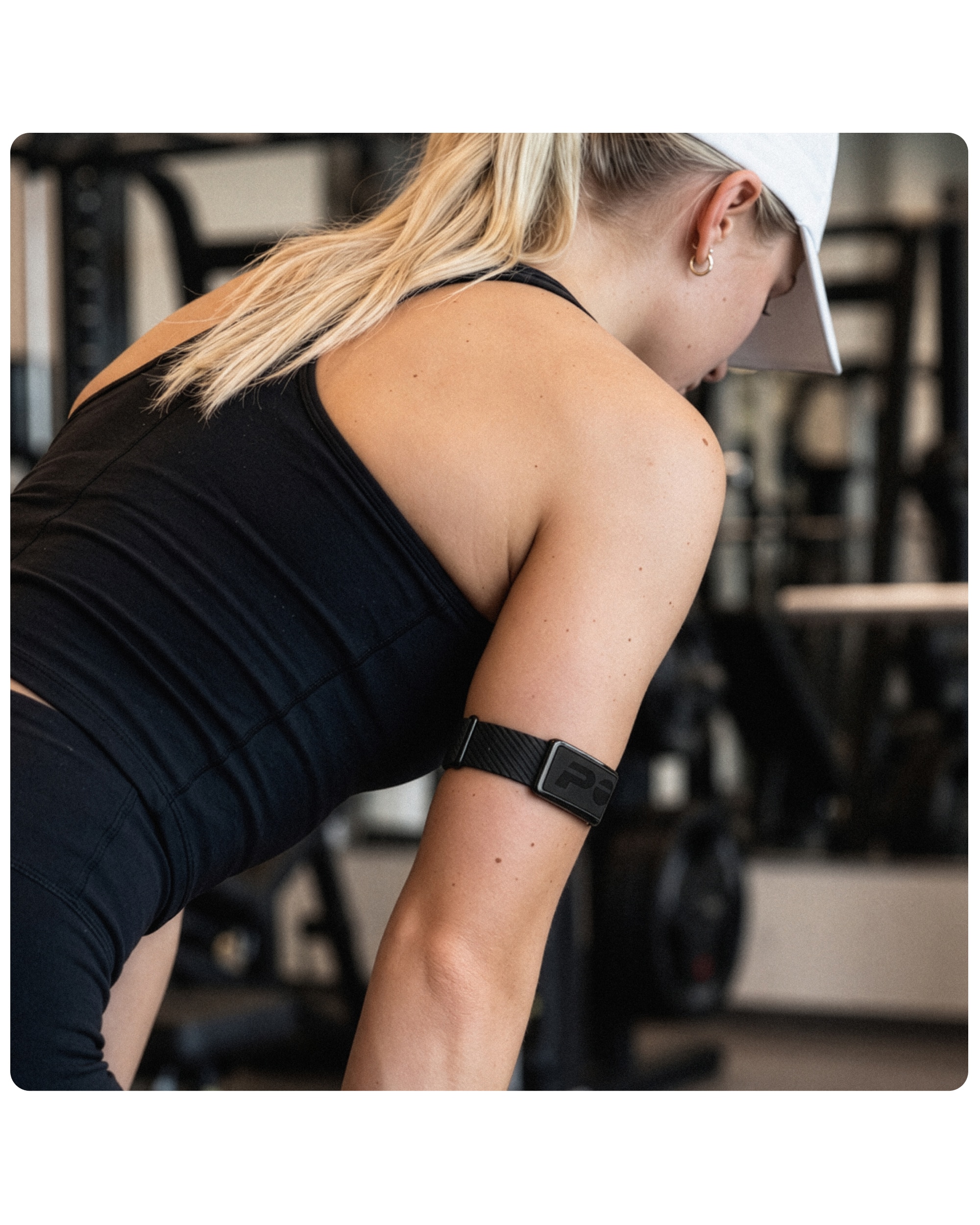 Brazalete deportivo para Polar Loop L-XL - Gris Gris-5