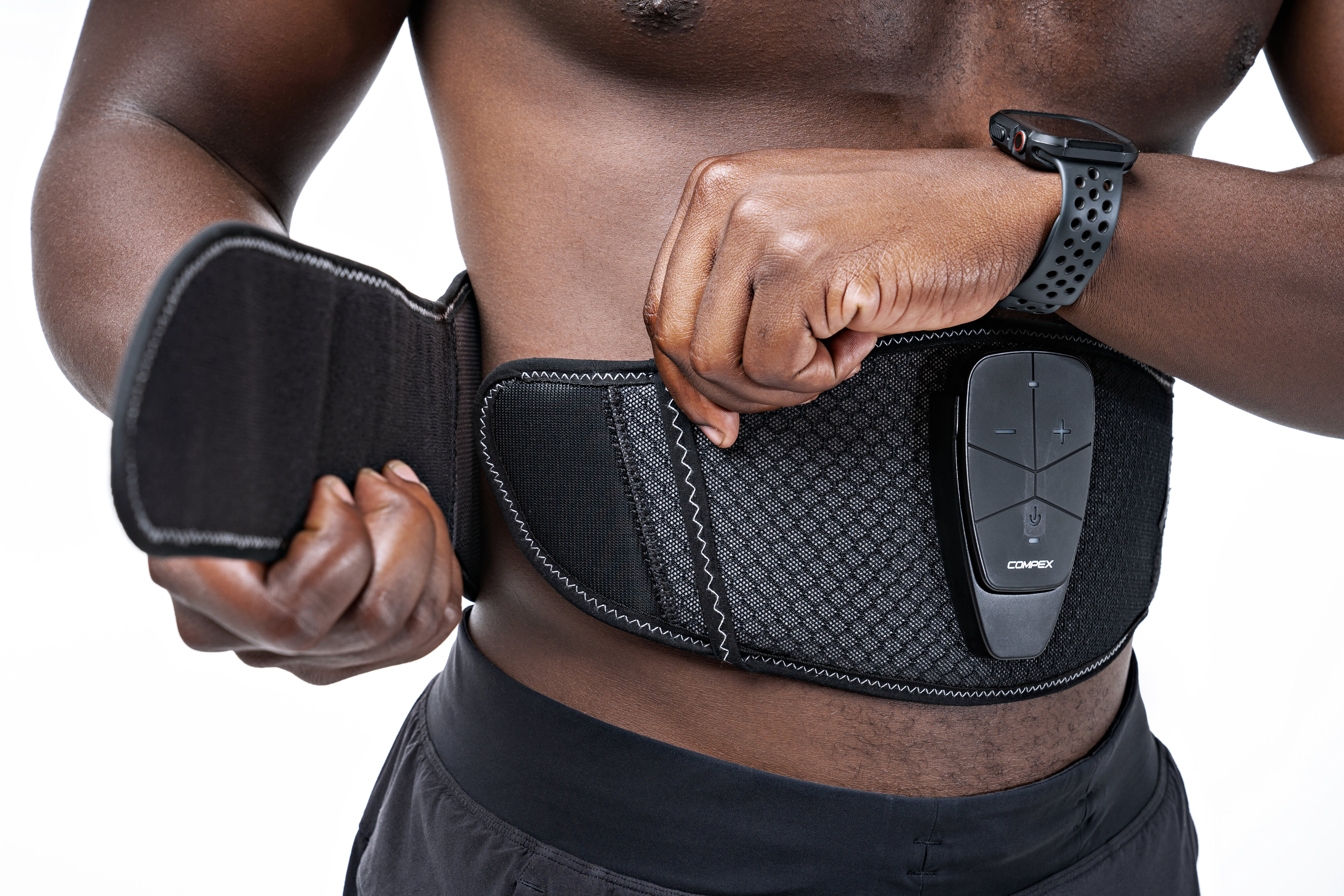 Conjunto Corebelt 3.0 Compex Preto / Cinzento-10