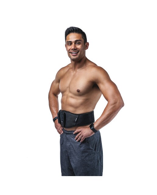 Conjunto Corebelt 3.0 Compex Preto / Cinzento-11