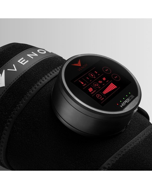 Dispositivo de Calor & Vibração Venom Leg Hyperice Preto-2
