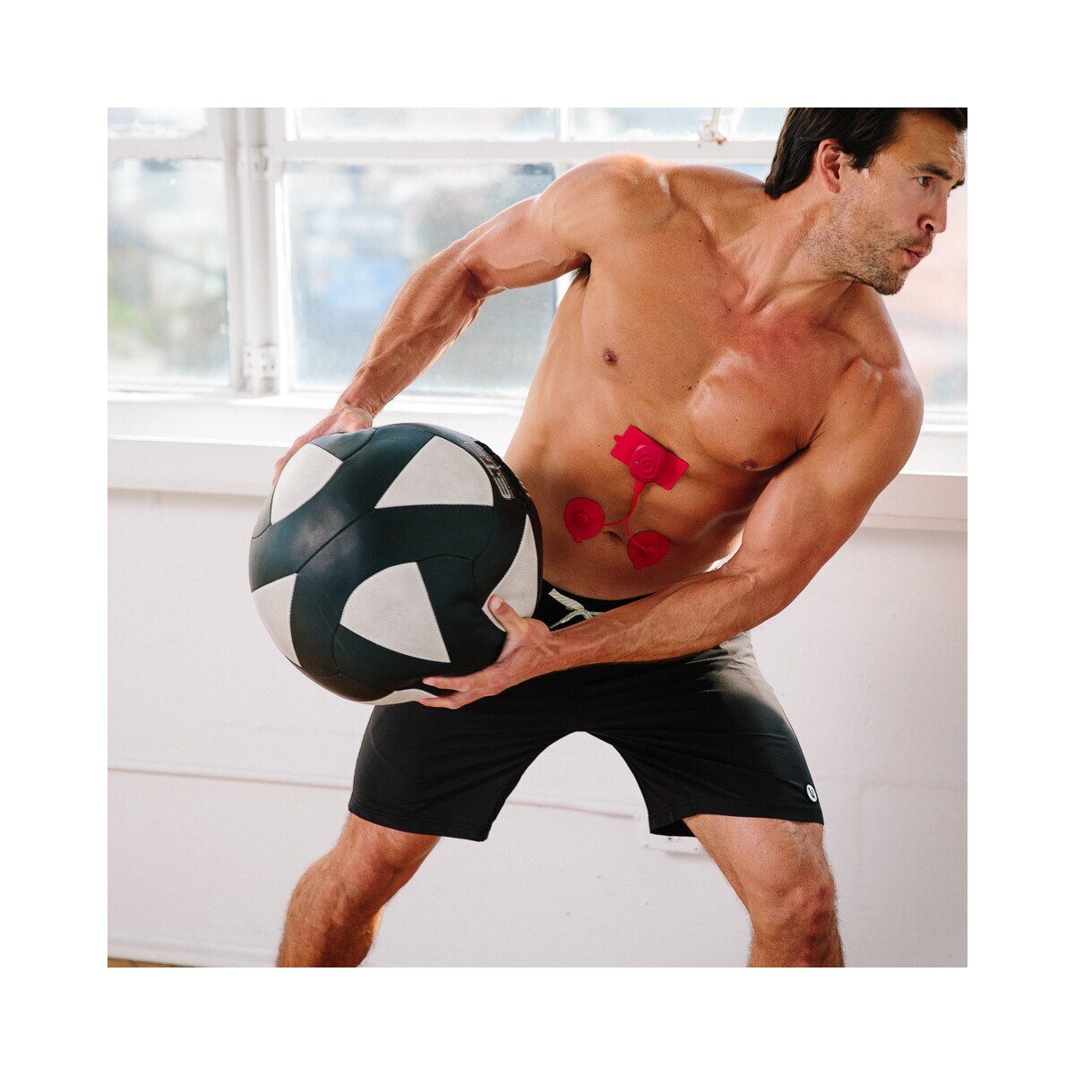 Electroestimulador muscular Therabody PowerDot Uno Vermelho-7