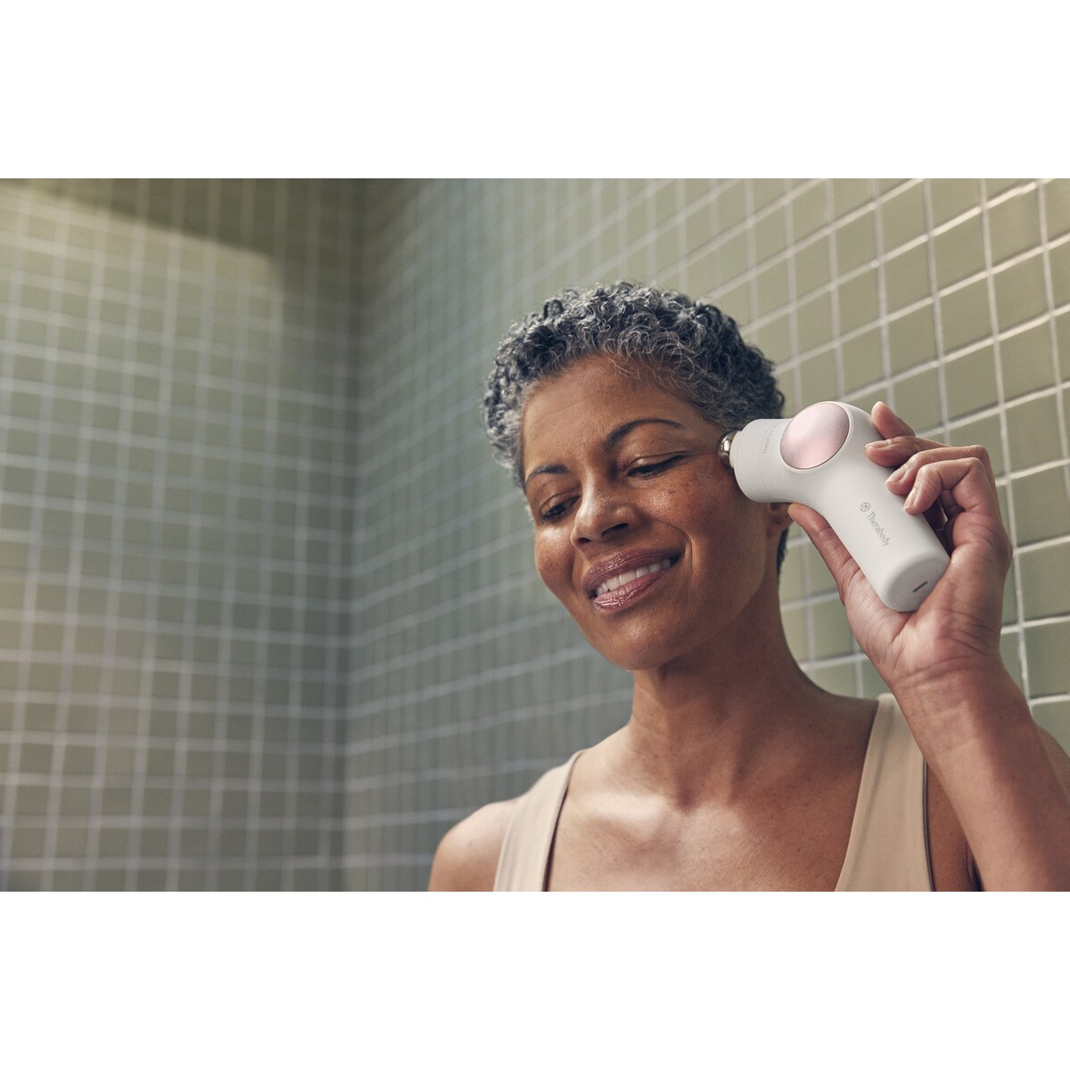 Theraface PRO Dispositivo de Tonificação Facial Branco-22