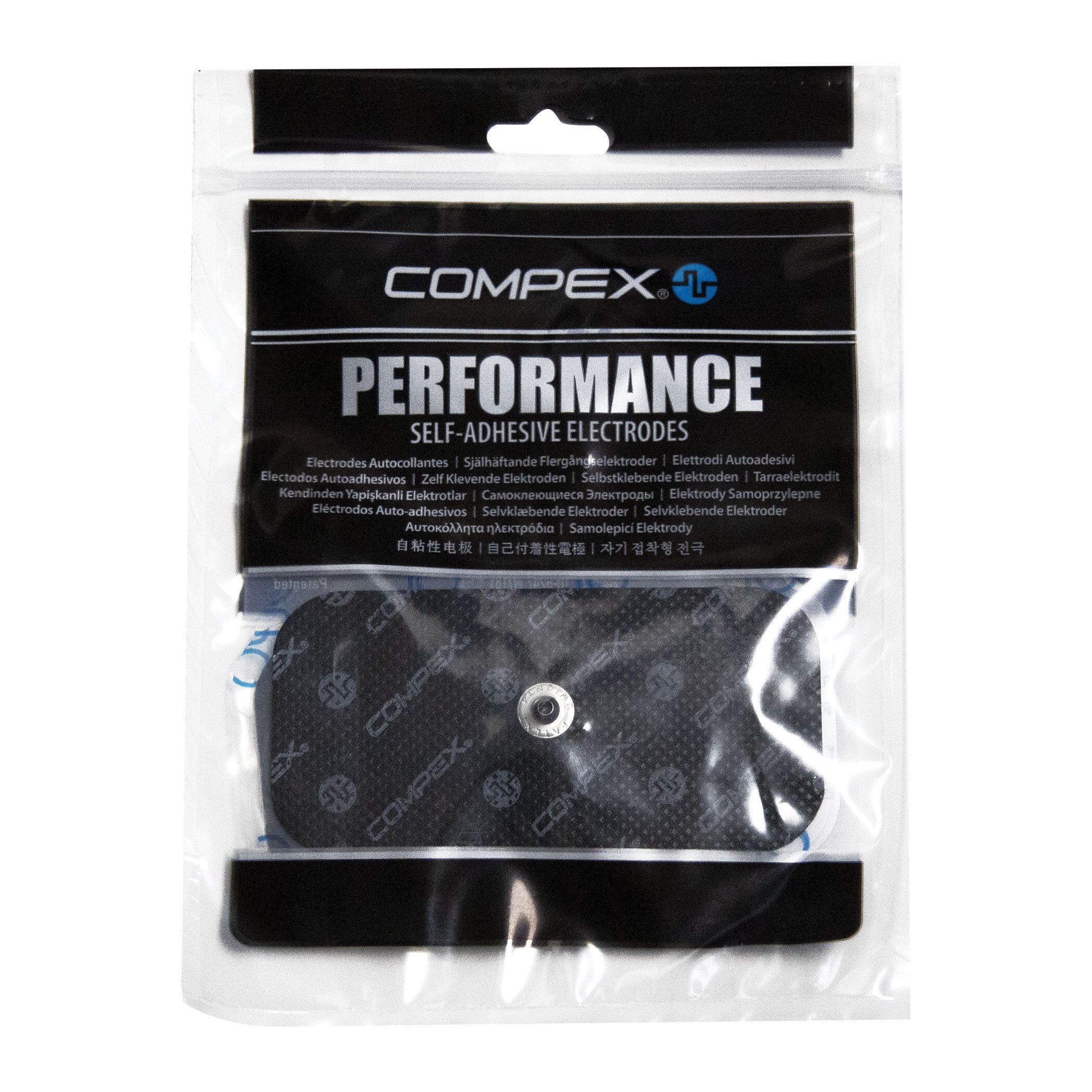 Pack 2 eléctrodos EasySnap Performance 5 x 10 1 snap Compex 3