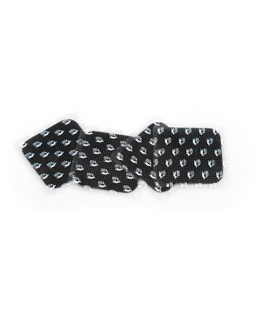 Conjunto de 4 elétrodos Corebelt Compex Preto-2