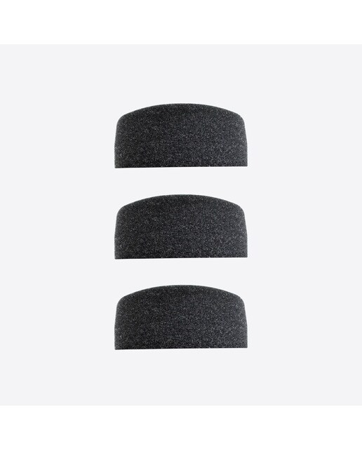 Pack de 3 acessórios Theragun Supersoft para pistola de massagem da Therabody Preto-1