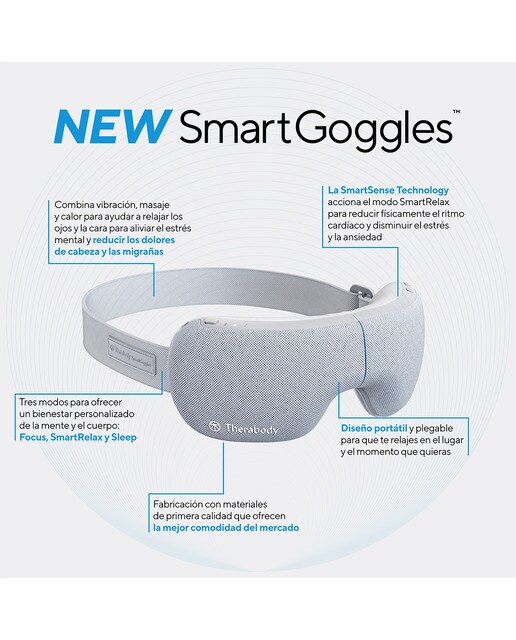 SmartGoggles Óculos Inteligentes de Recuperação Cinzento-7