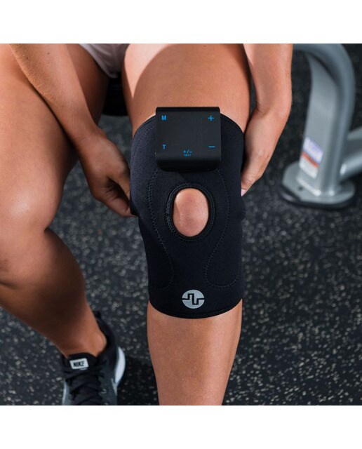 Joelheira Knee Wrap Tens/Heat Preto-4