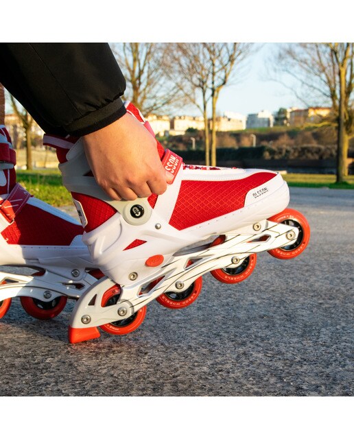 Patines en línea Halley Olsson and Brothers Rojo / Blanco-6