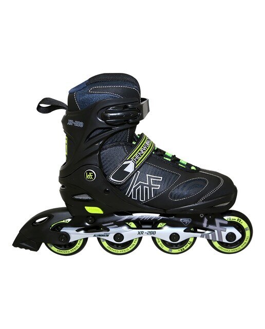 Patins em Linha XR-280 Preto / Verde-2