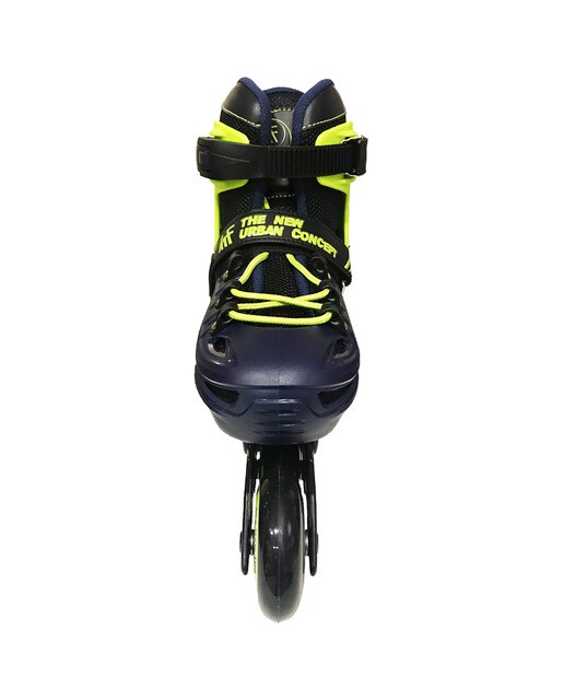 Patins em Linha de Criança Freeskate SX-200 Azul / Verde-4