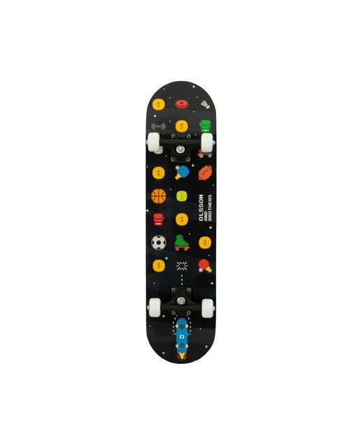 Skate para Crianças Speedy Preto-6