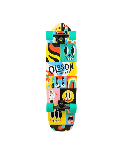 Skate Cruiser Focus Preto-3