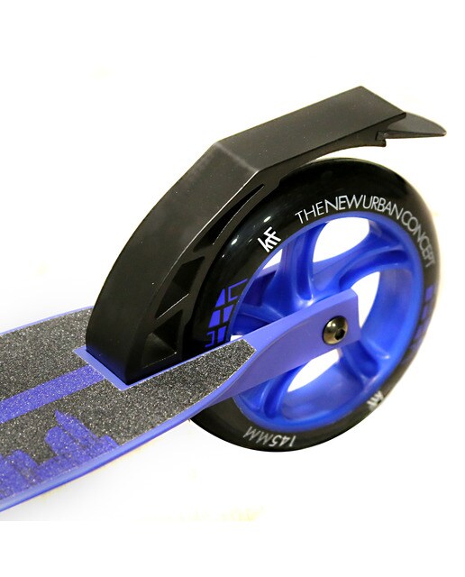 Patinete Dobrável Scooter Urban City 145 Revolution Preto / Azul-7