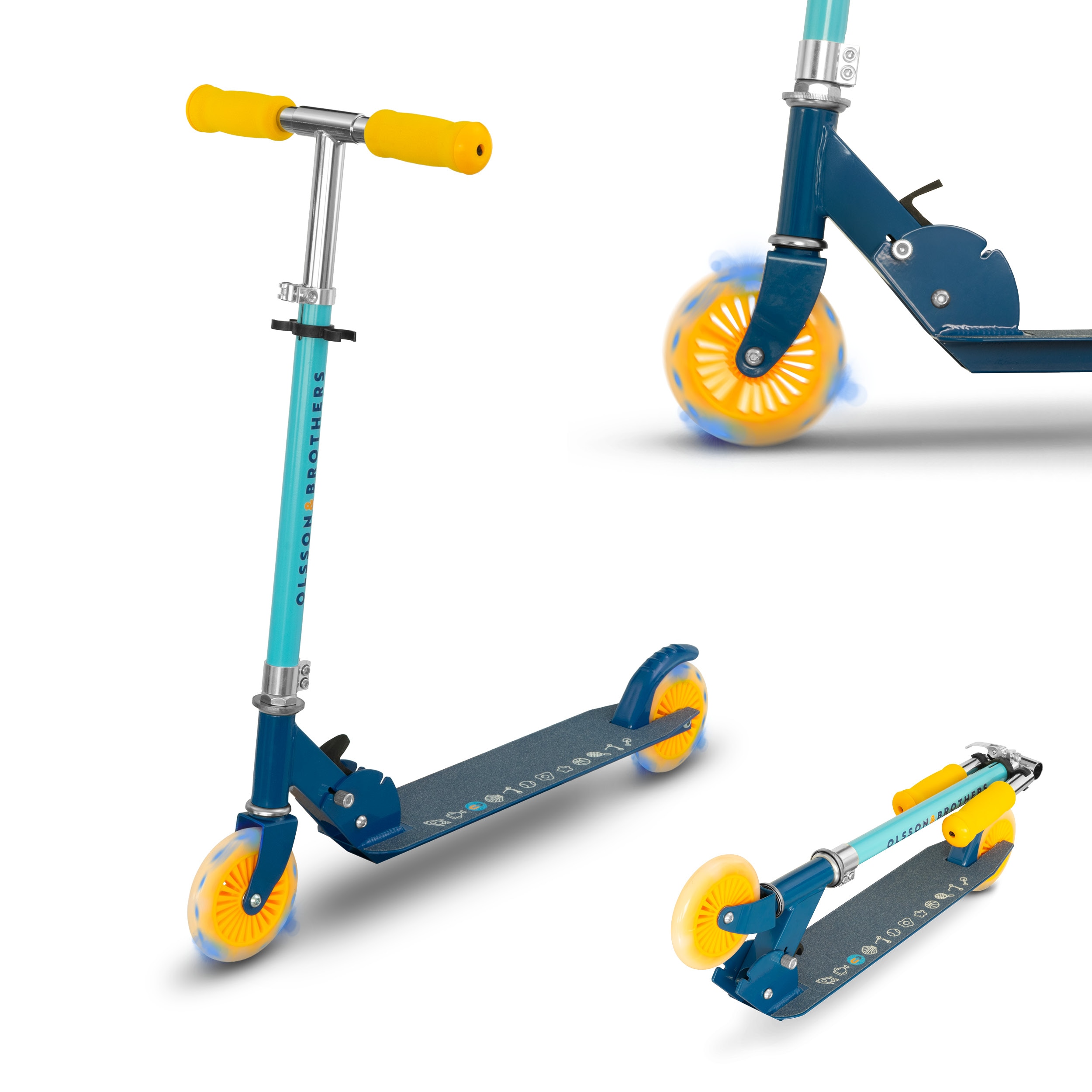 Scooter Rocket OLSSON Azul-2