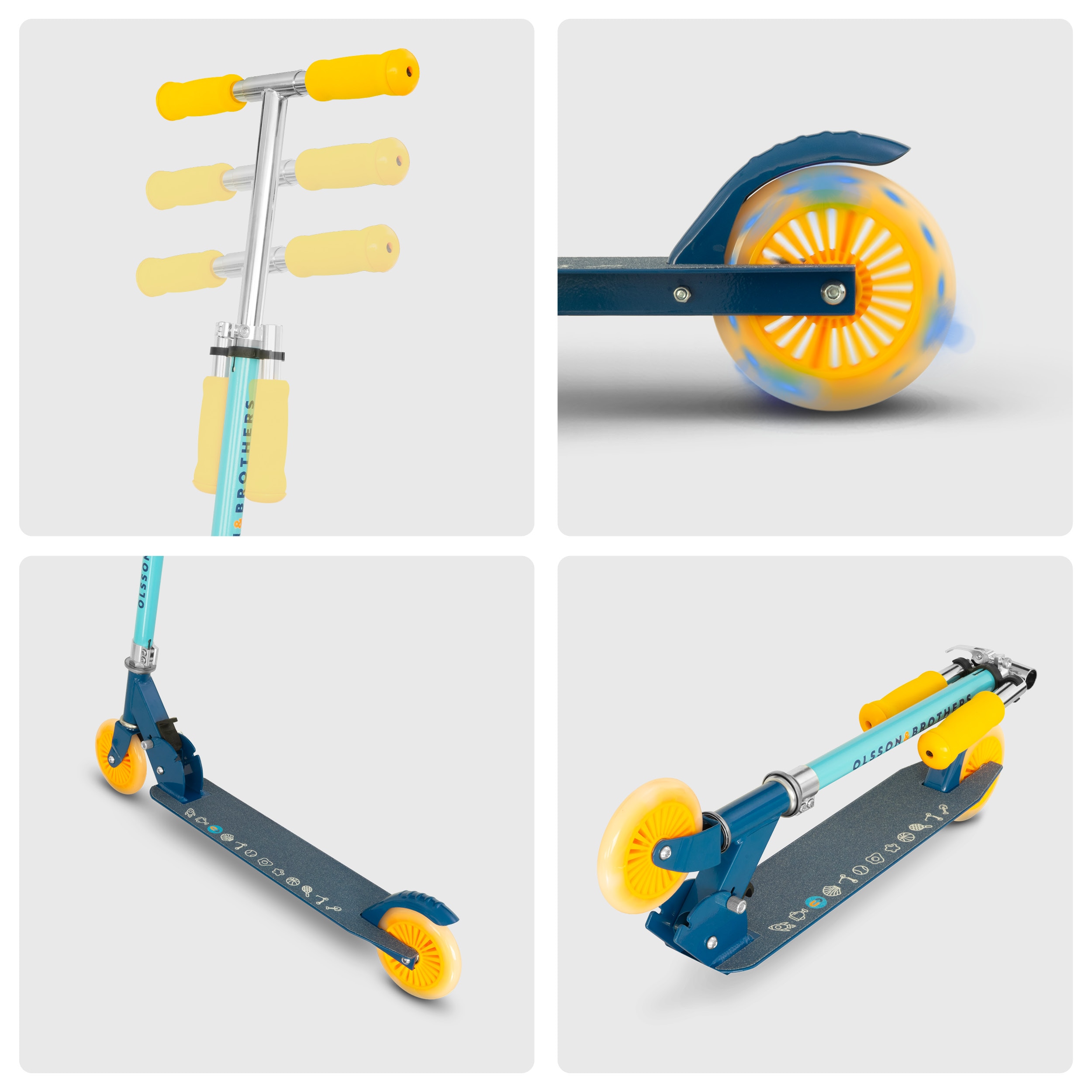 Scooter Rocket OLSSON Azul-10