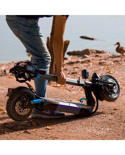 Trotinete Elétrica CrossOver Dual X2 - 1600 W Preto-6
