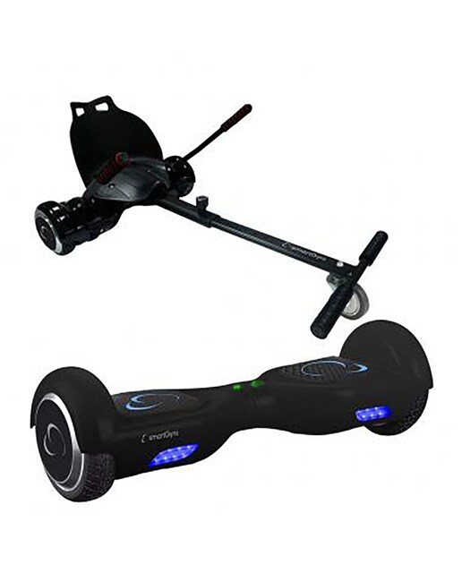 Pack hoverboard X3 + Go Kart Pro Preto-1