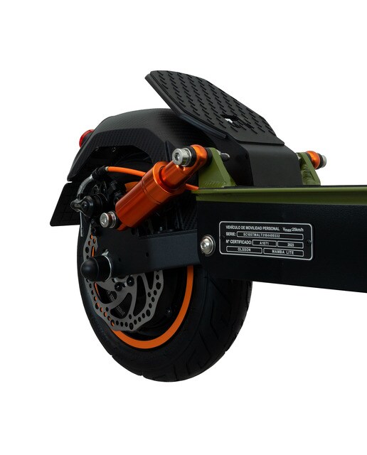 Trotinete Elétrica Mamba Lite Preto / Verde-7