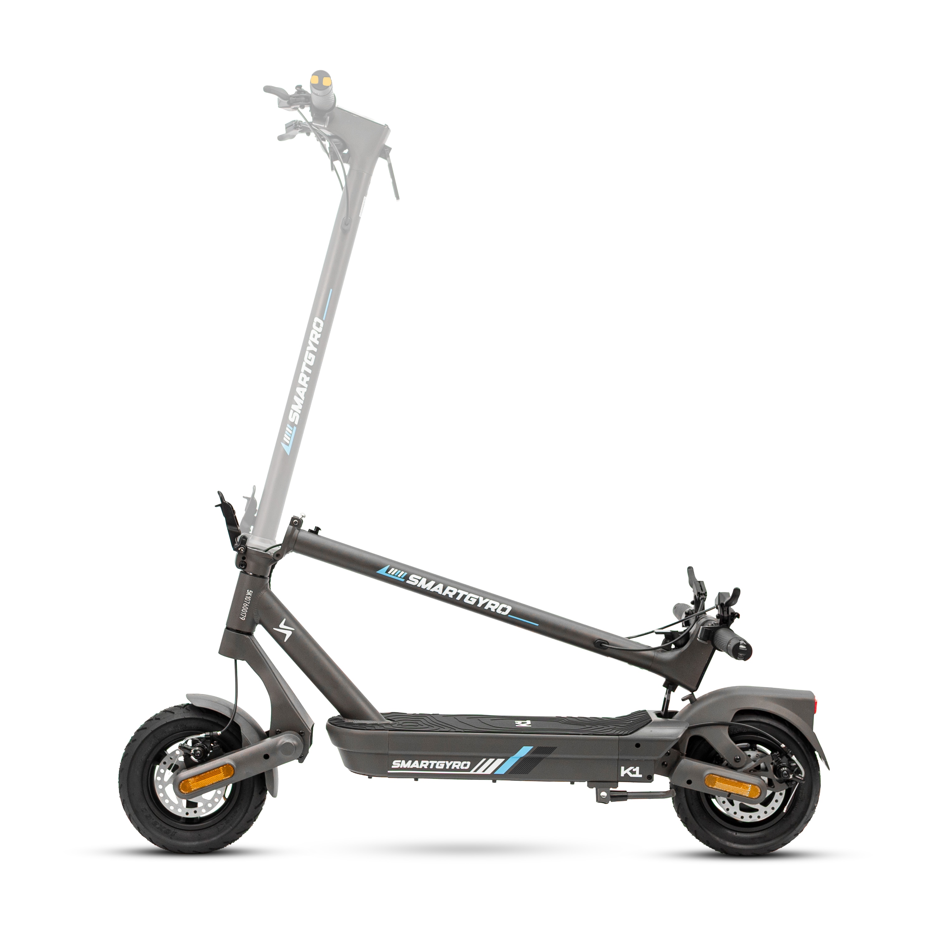 Trotinete Elétrica K1 Preto-5