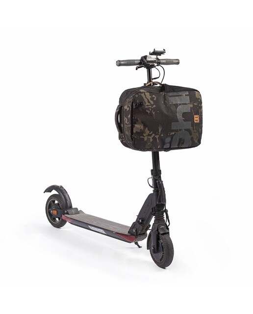 Mochila para Trotinetes Elétricas e Bicicletas Dobráveis Camuflagem-4