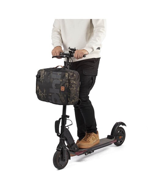 Mochila para Trotinetes Elétricas e Bicicletas Dobráveis Camuflagem-5