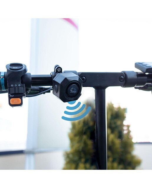 Alarme Antirroubo para Trotinetes e Bicicletas Universal Preto-4