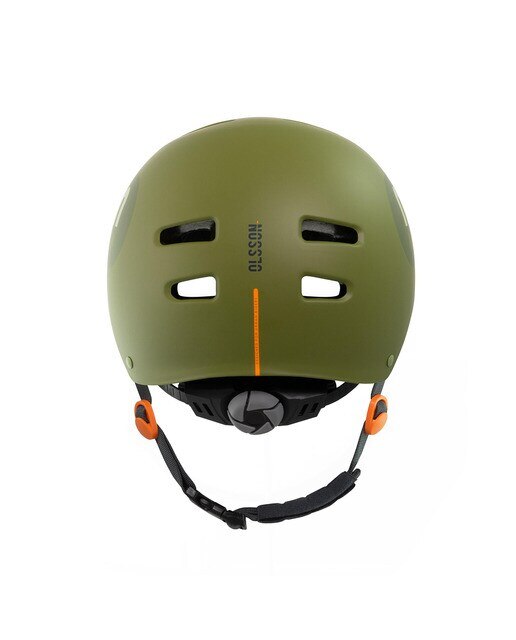 Capacete de Patinagem Urban Rider Verde-militar-5