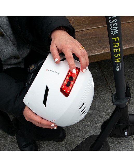Capacete de Patinagem Urban Light Branco-7