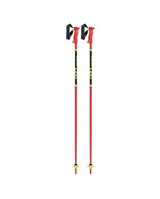 Bastões de Ski Racing Kids Vermelho / Preto-1