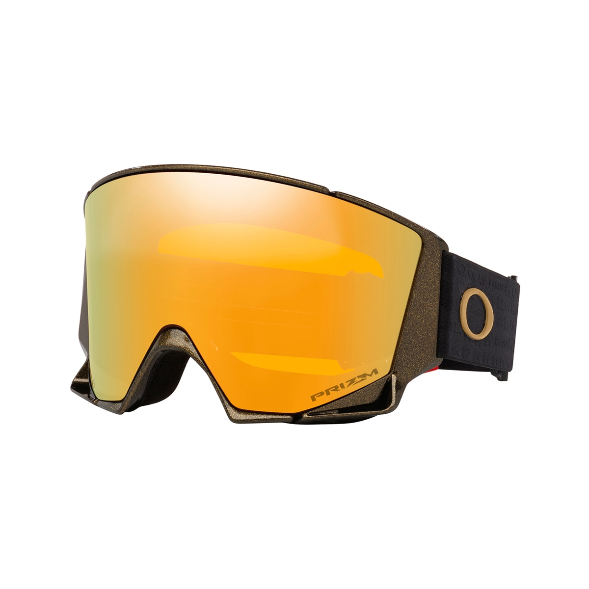 Máscara de Ski Flow Scape L Ouro-3