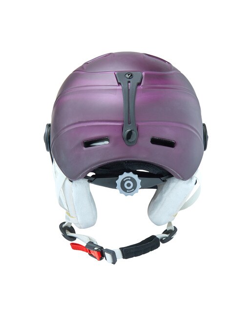 Capacete de Ski/Snowboard com Visor Mountain PRO Violeta-3
