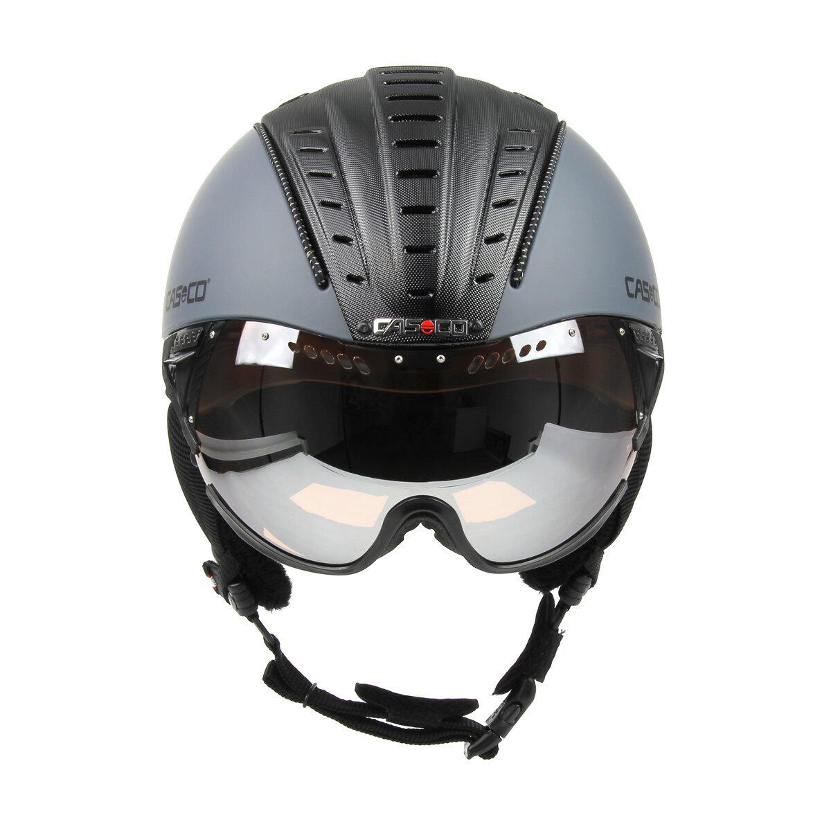 Capacete de Esqui / Snow e Ciclismo SP-2 com Visor Polarizado Cinzento-3