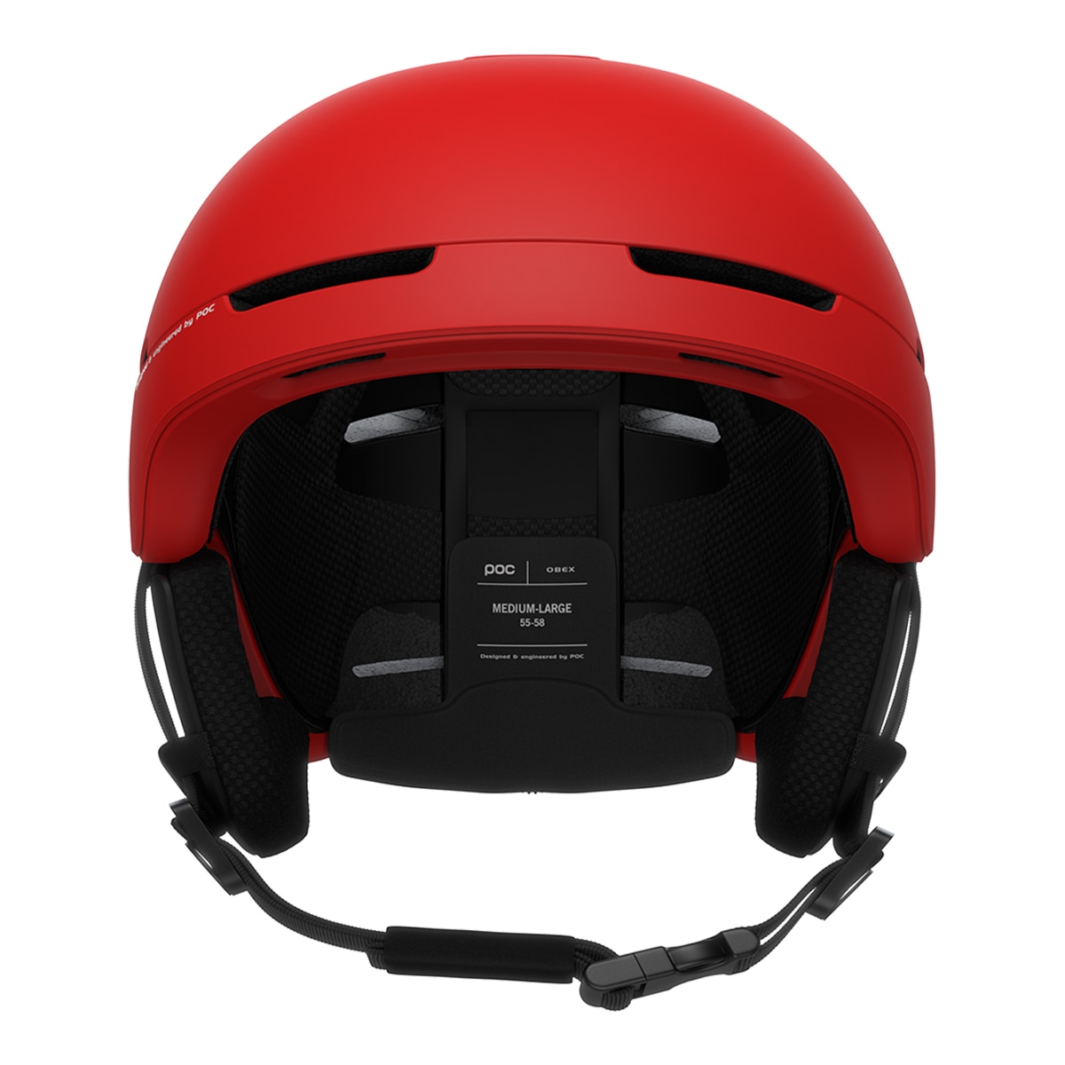 Capacete de Adulto Obex BC MIPS POC Vermelho / Preto-2