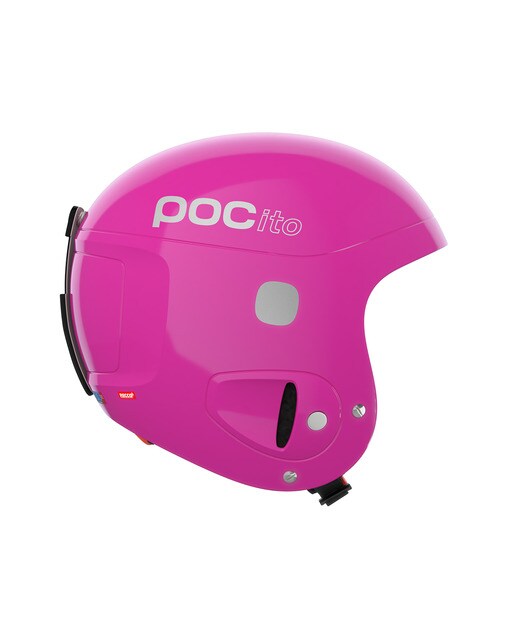 Capacete de Ski/Snowbord de Criança Pocito Skull Rosa-3