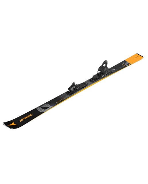 Skis Redster Q PRO + M 10 GW Safran Preto / Laranja-5