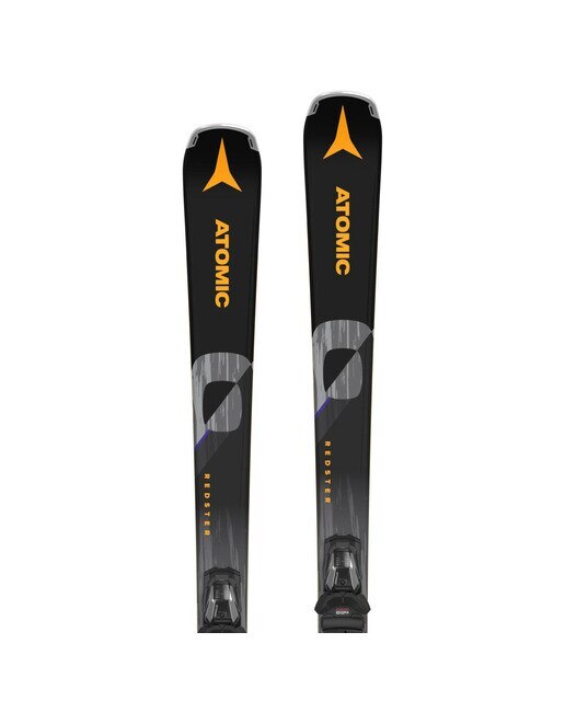 Skis Redster Q PRO + M 10 GW Safran Preto / Laranja-6