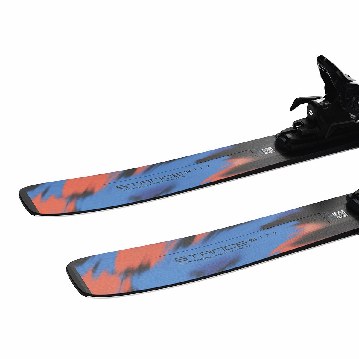 Pack de Skis de All Mountain Unissexo E STANCE 84 + M11 GW L90 Azul / Laranja-6